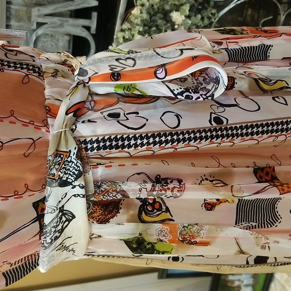 Ginger+Java Silk Strapless Dress, Size S - Picture 4 of 15